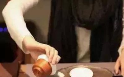 三才蓋碗的正確拿法，三才蓋碗抓碗法圖解