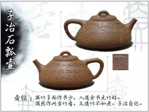 老紫砂壺曼生十八式圖解，曼生18式的具體樣式圖及名稱
