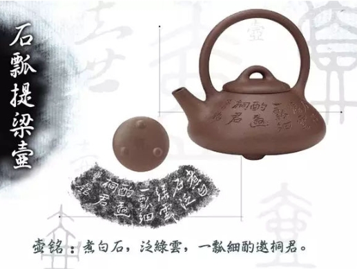 老紫砂壺曼生十八式圖解，曼生18式的具體樣式圖及名稱