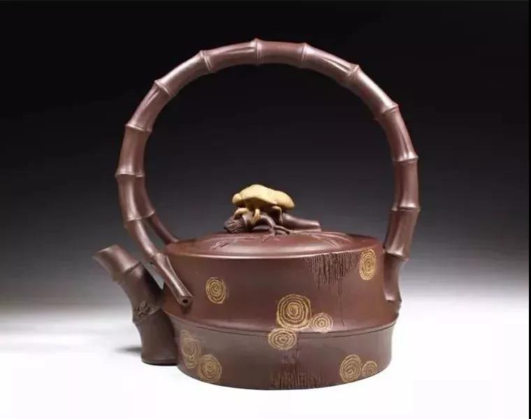10種最美花器提梁壺，精美別致雕花紫砂壺!