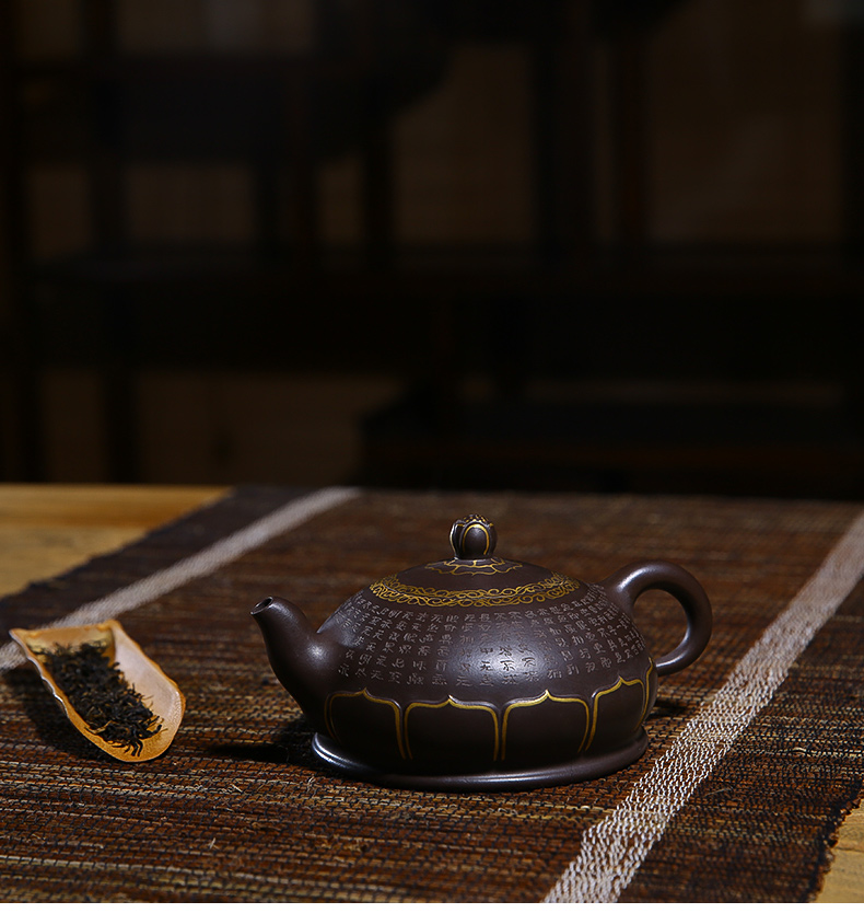 佛系紫砂壺，禪意靜心紫砂壺