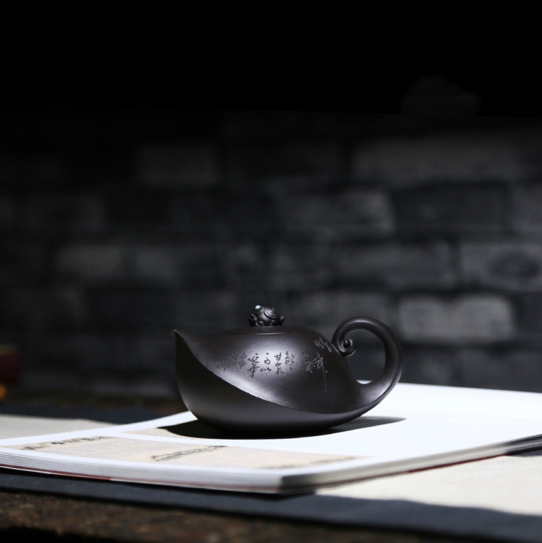 創(chuàng)意別致紫砂壺，個(gè)性手工美型外觀紫砂壺